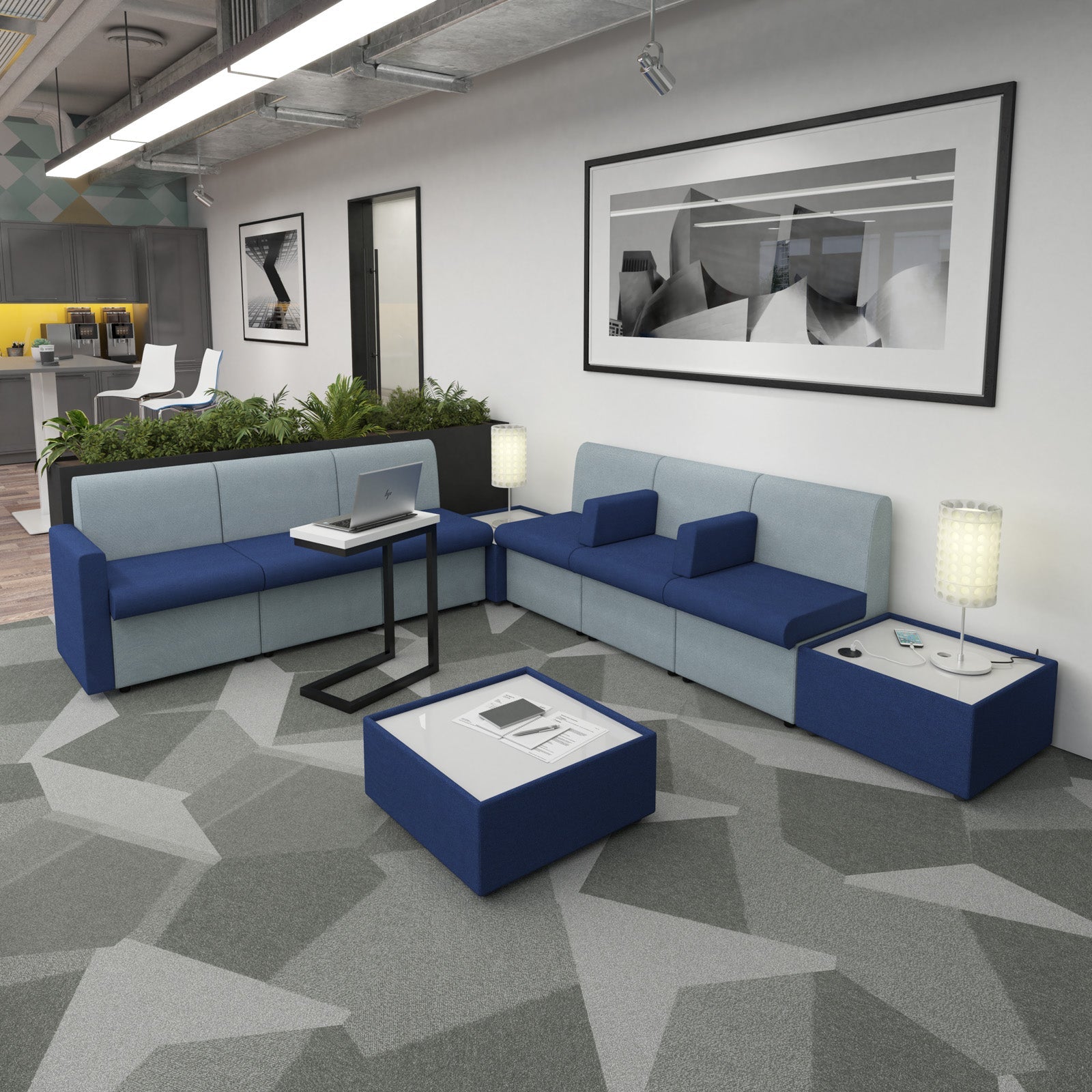 Alto modular divider cushion