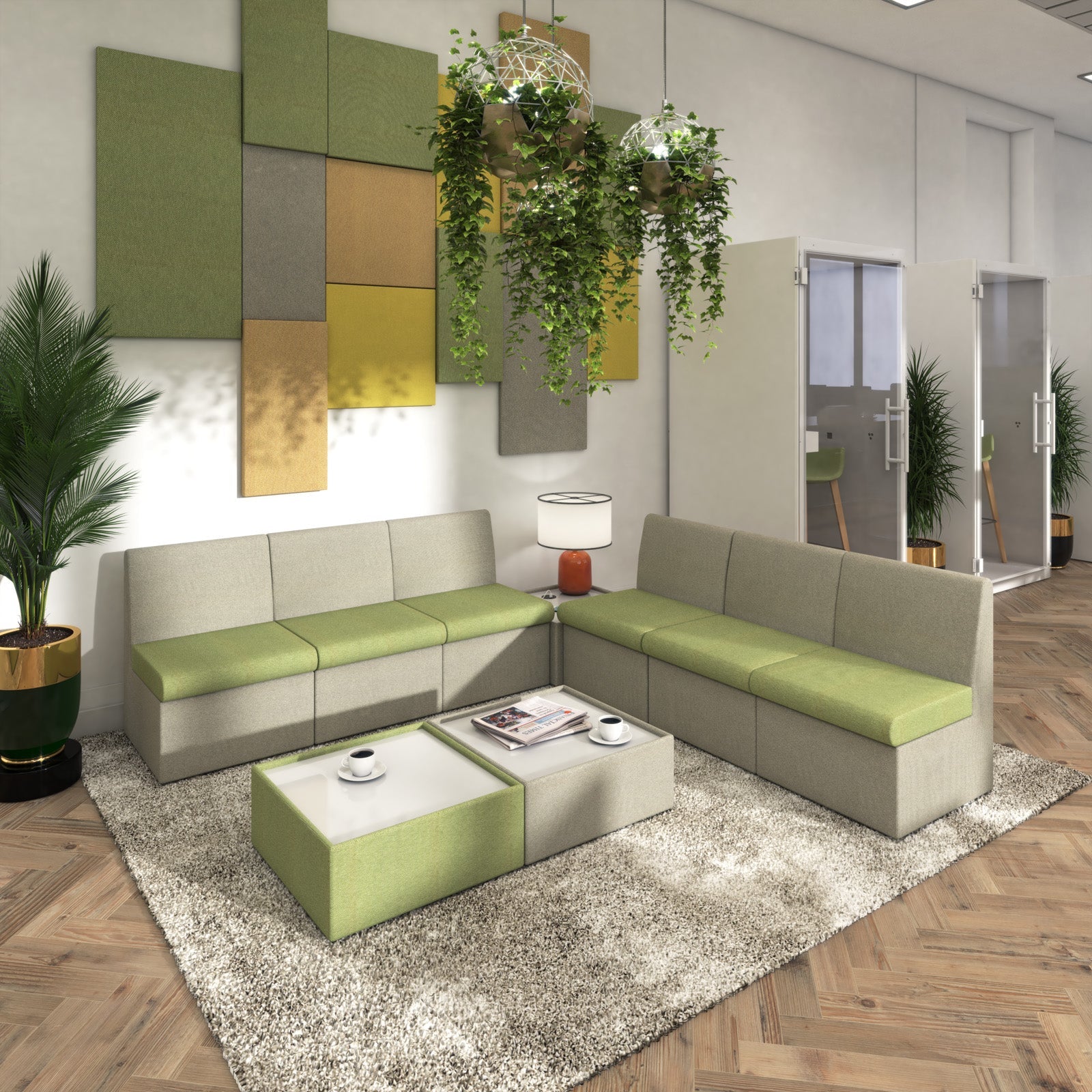 Alto modular divider cushion