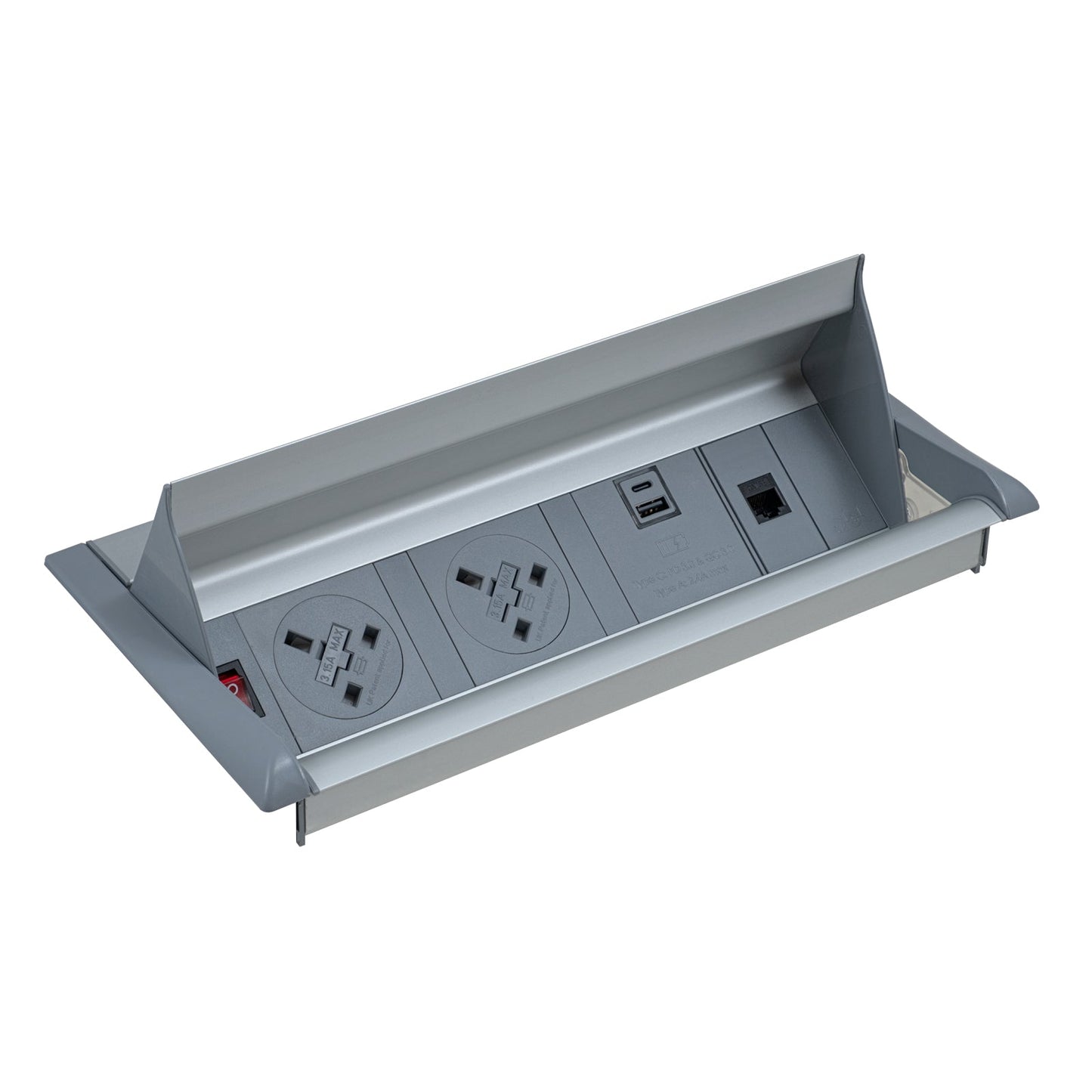 Aero flip top in-table power module 3