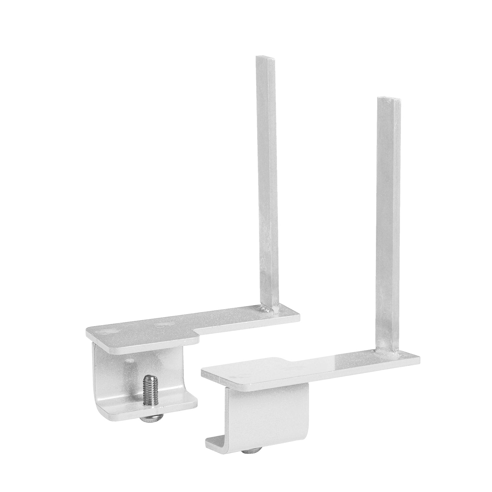 Aluminium framed screen brackets - back (pair)