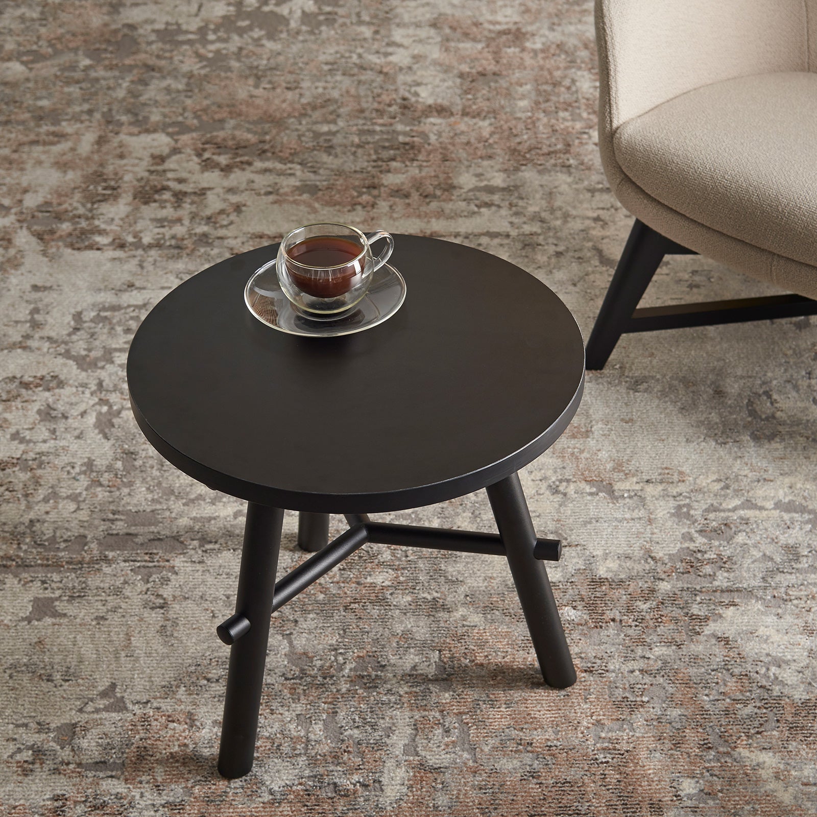 Aria circular coffee table