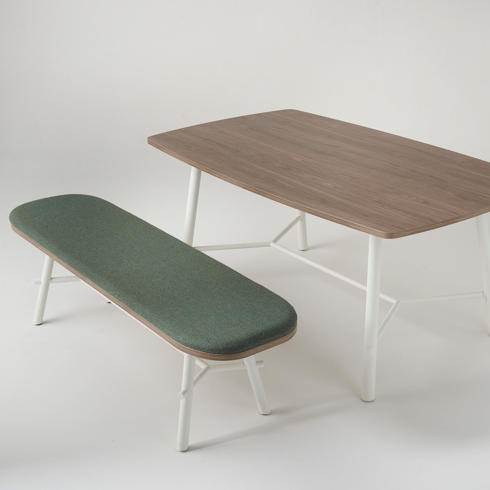 Aria 1800 rectangular seat pad bench