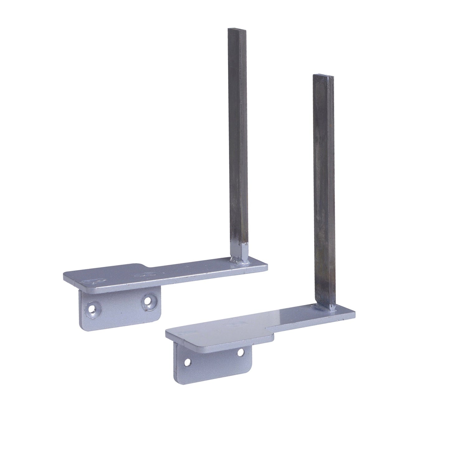 Aluminium framed screen brackets - return (pair)