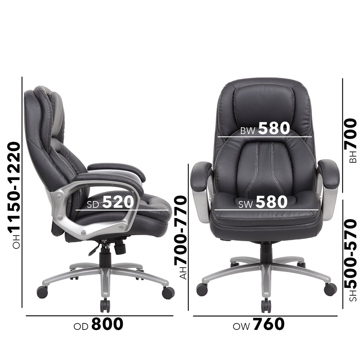 Atlas bariatric executive chair
