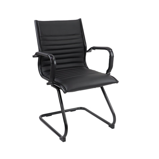 Bari executive visitors chair black frame