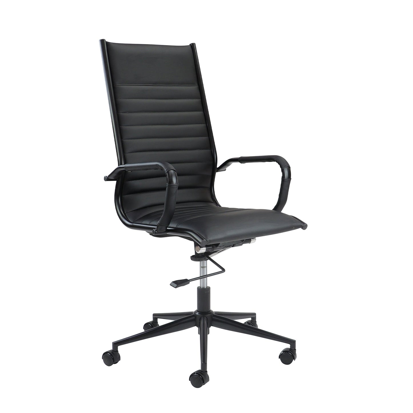 Bari high back executive chair black frame
