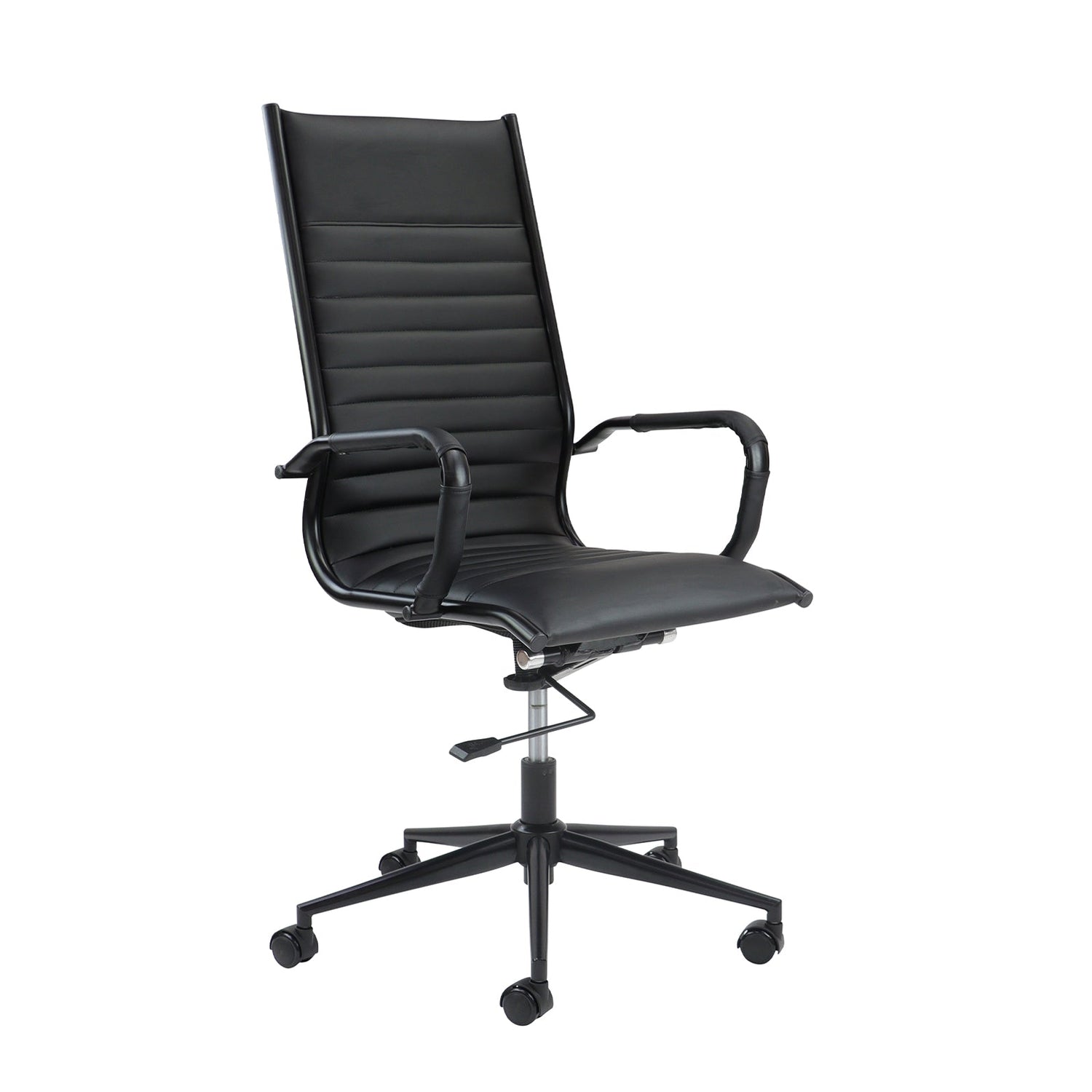 Bari high back executive chair black frame