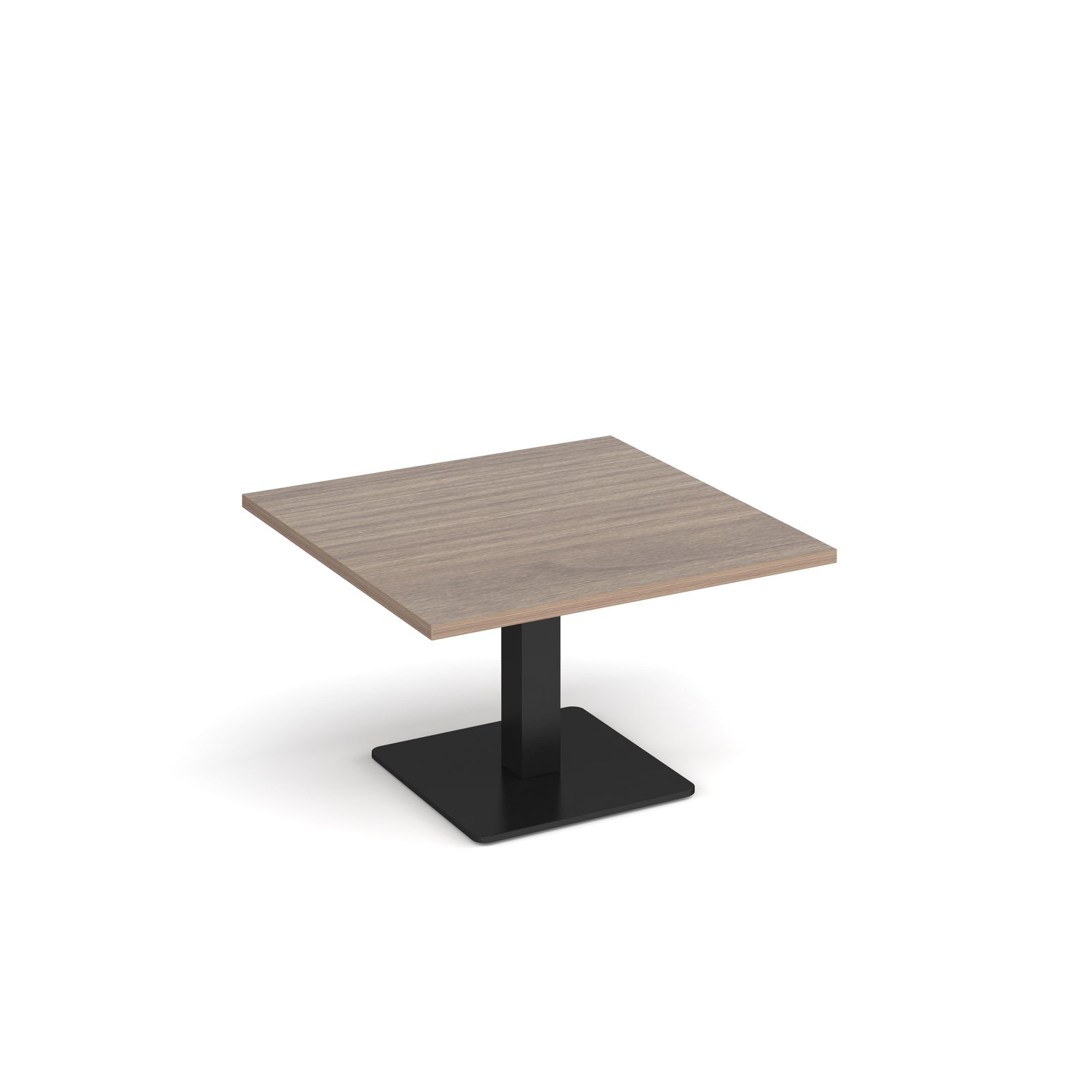 Brescia square coffee table with flat square base