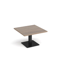 Brescia square coffee table with flat square base