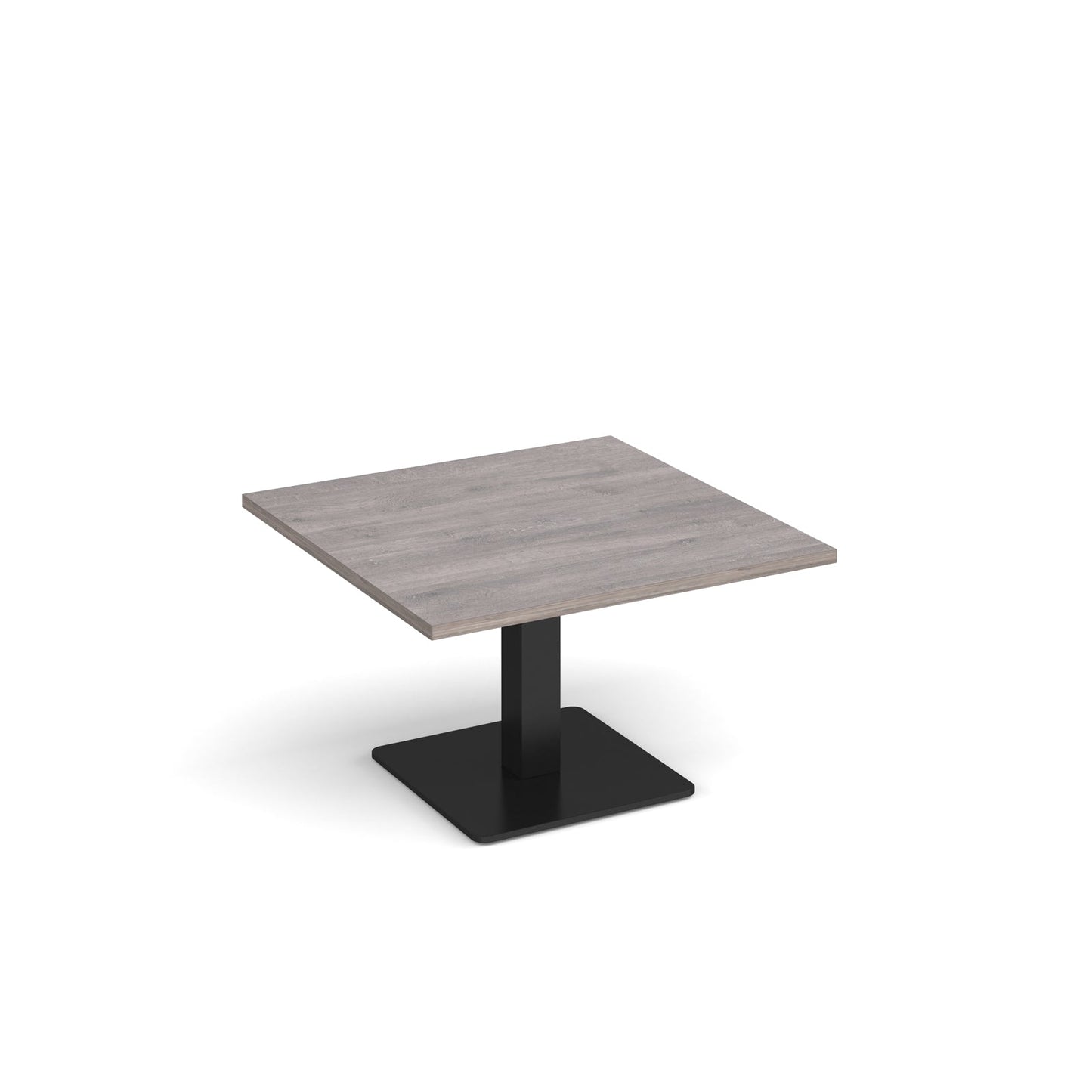 Brescia square coffee table with flat square base