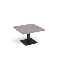 Brescia square coffee table with flat square base