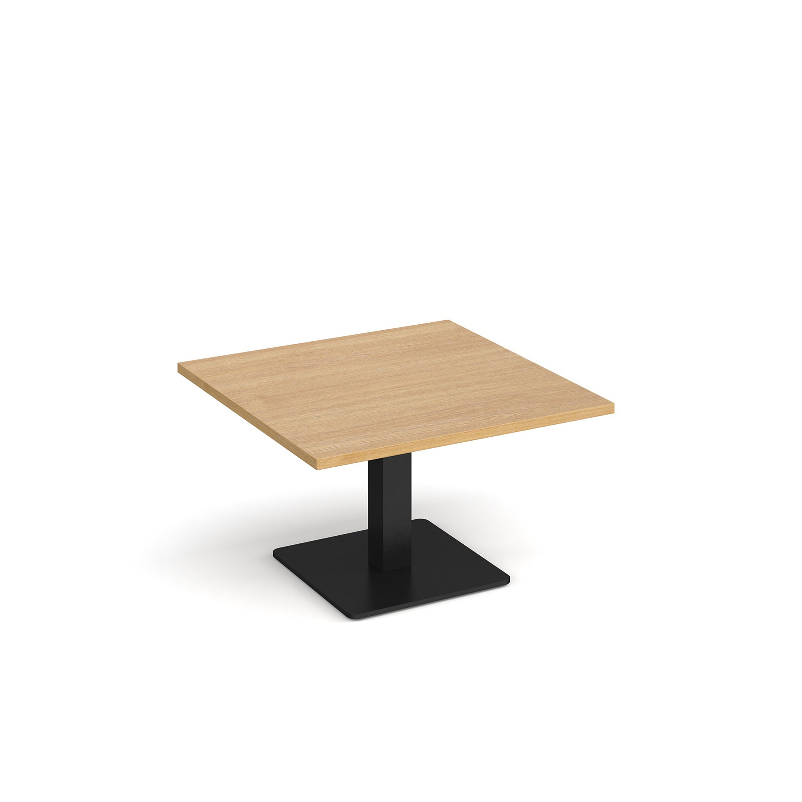 Brescia square coffee table with flat square base