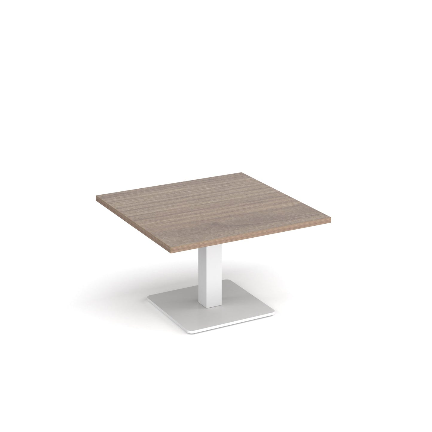 Brescia square coffee table with flat square base