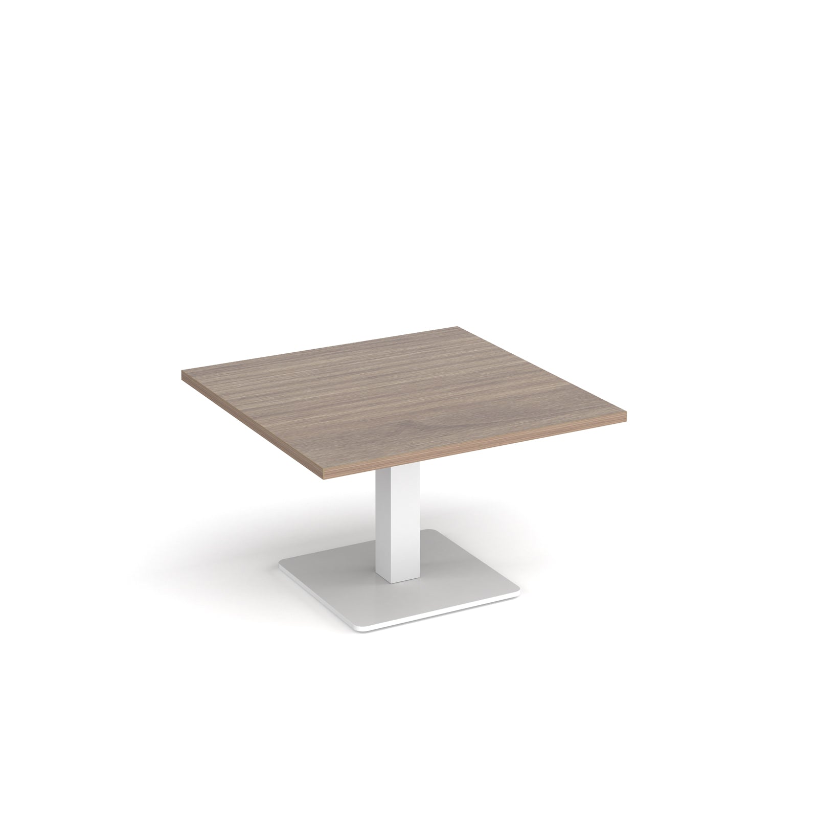 Brescia square coffee table with flat square base