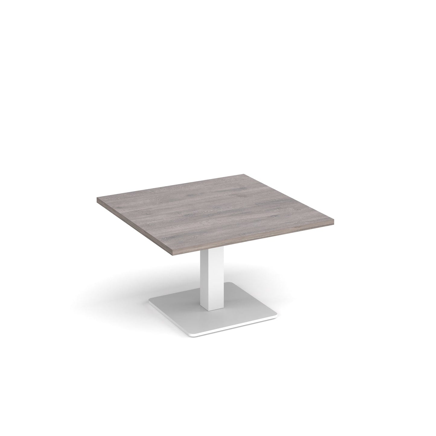 Brescia square coffee table with flat square base