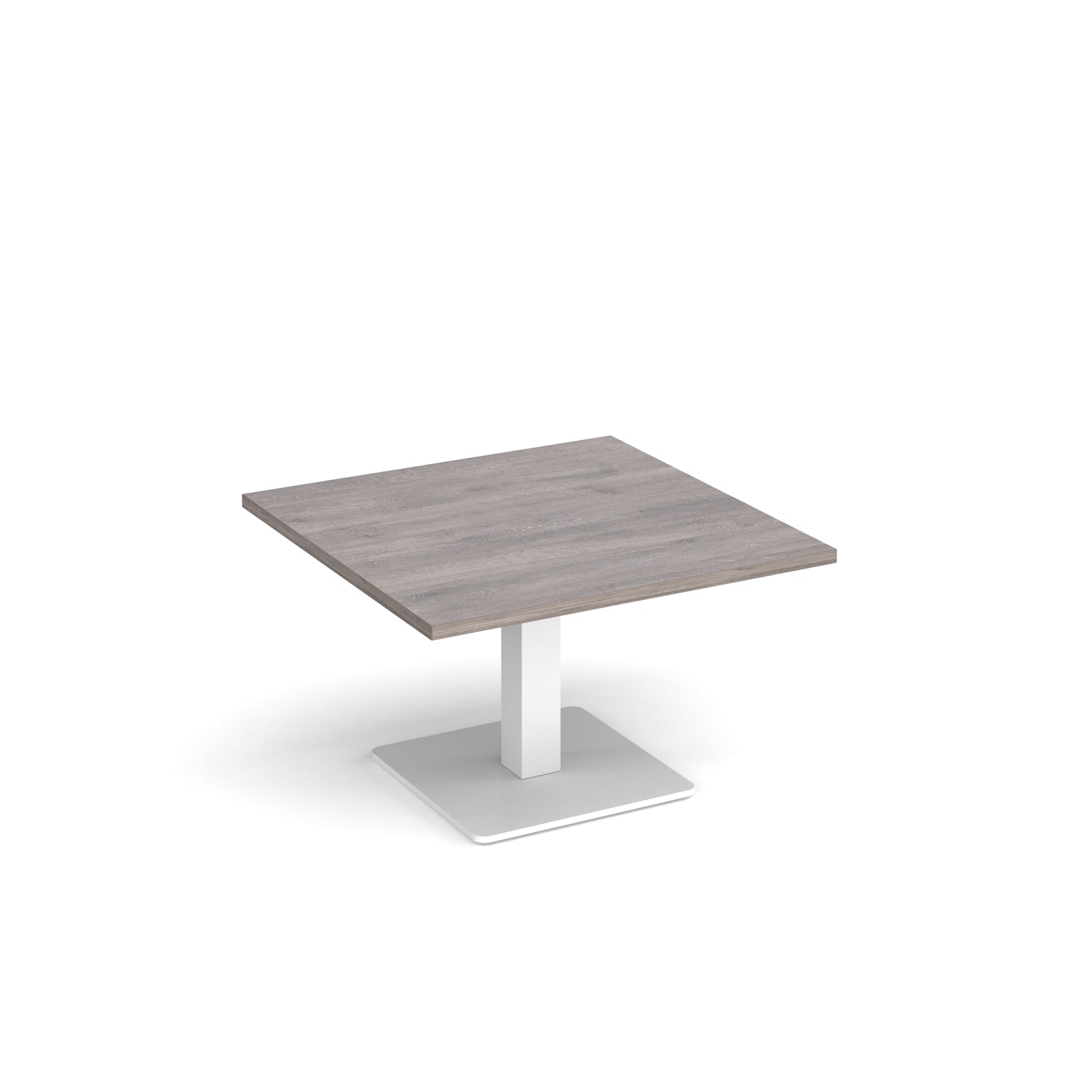 Brescia square coffee table with flat square base