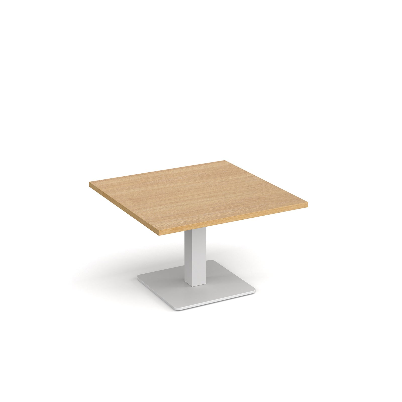 Brescia square coffee table with flat square base