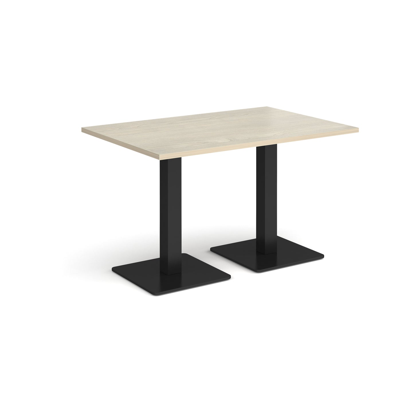 Brescia rectangular dining table with square bases
