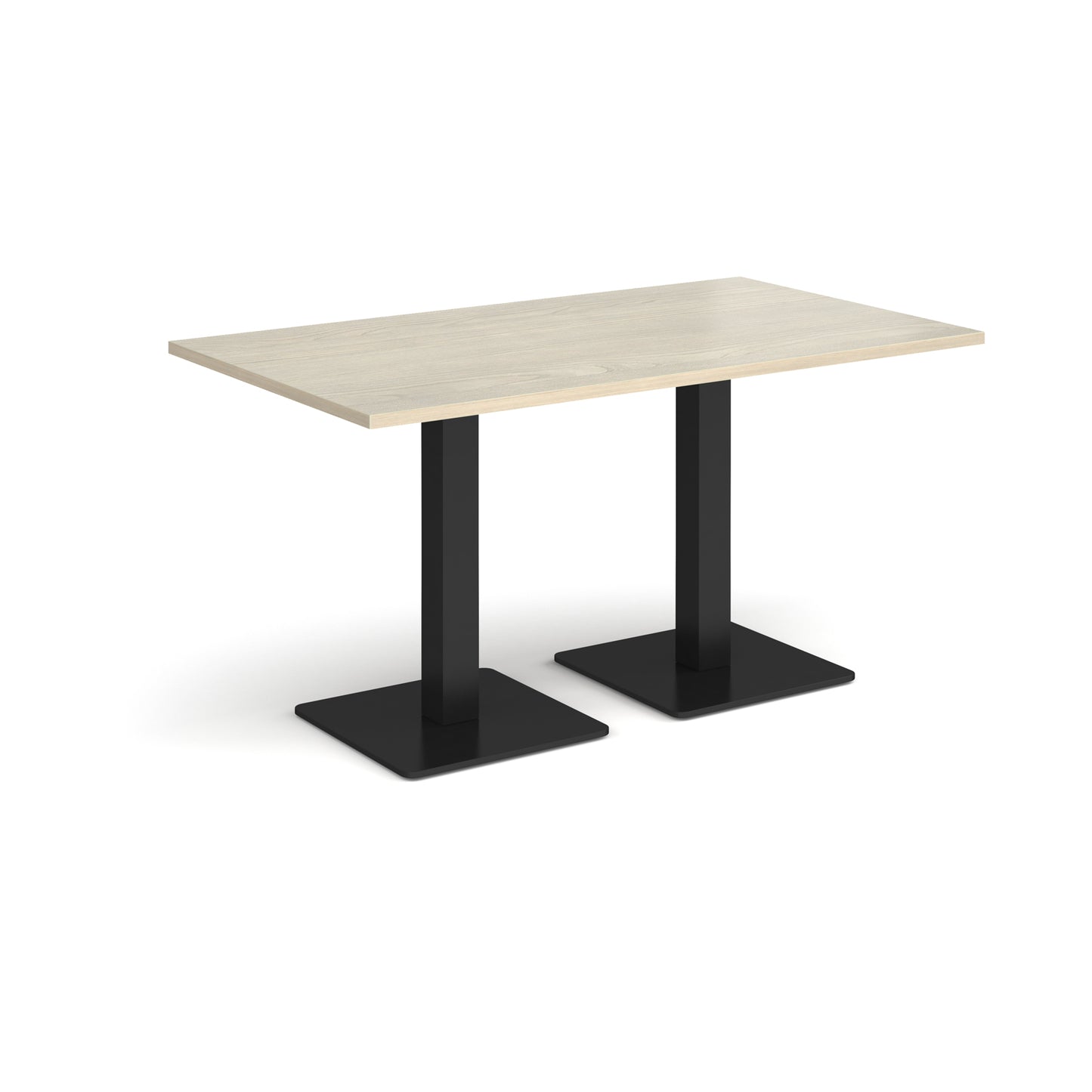 Brescia rectangular dining table with square bases