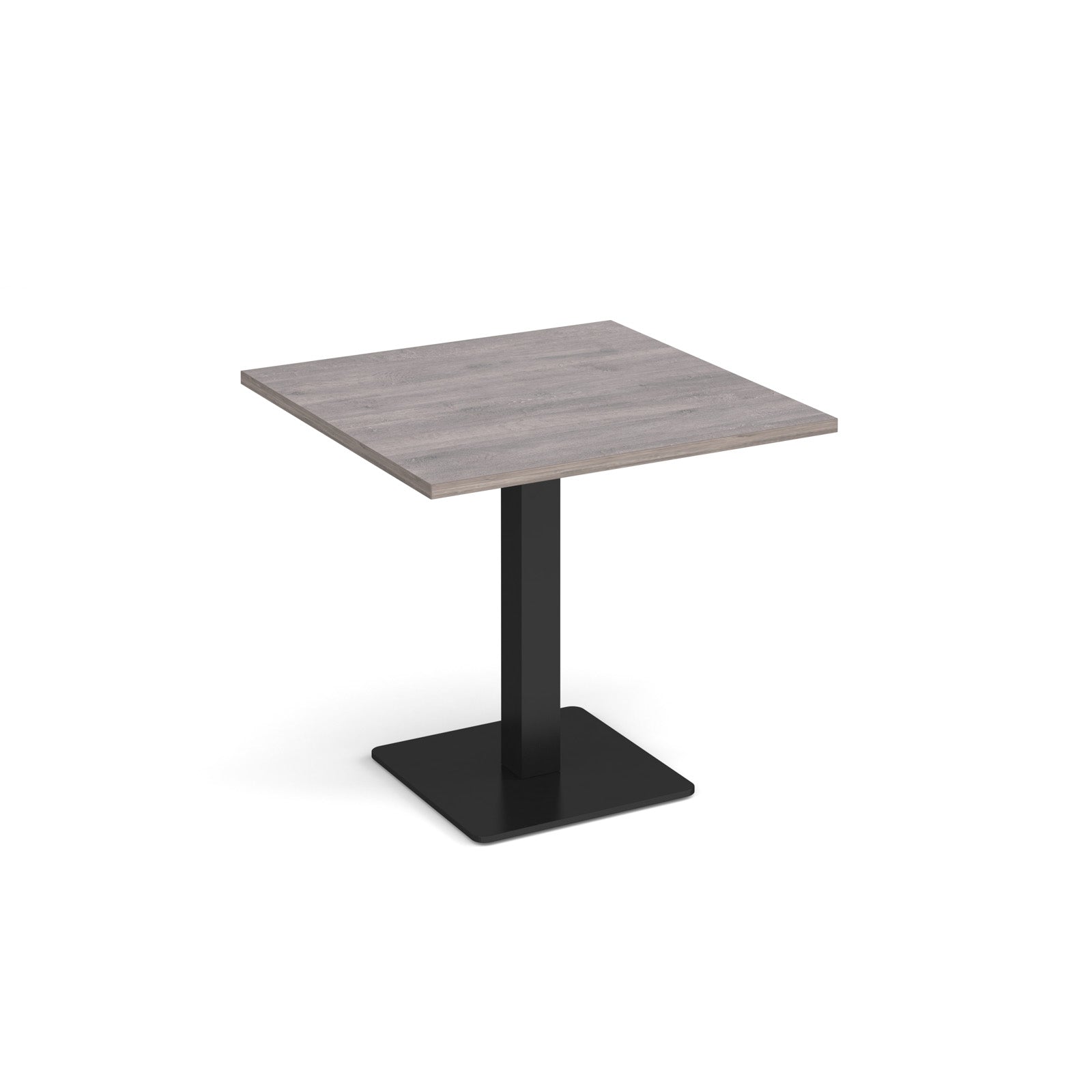 Brescia square dining table with flat square base