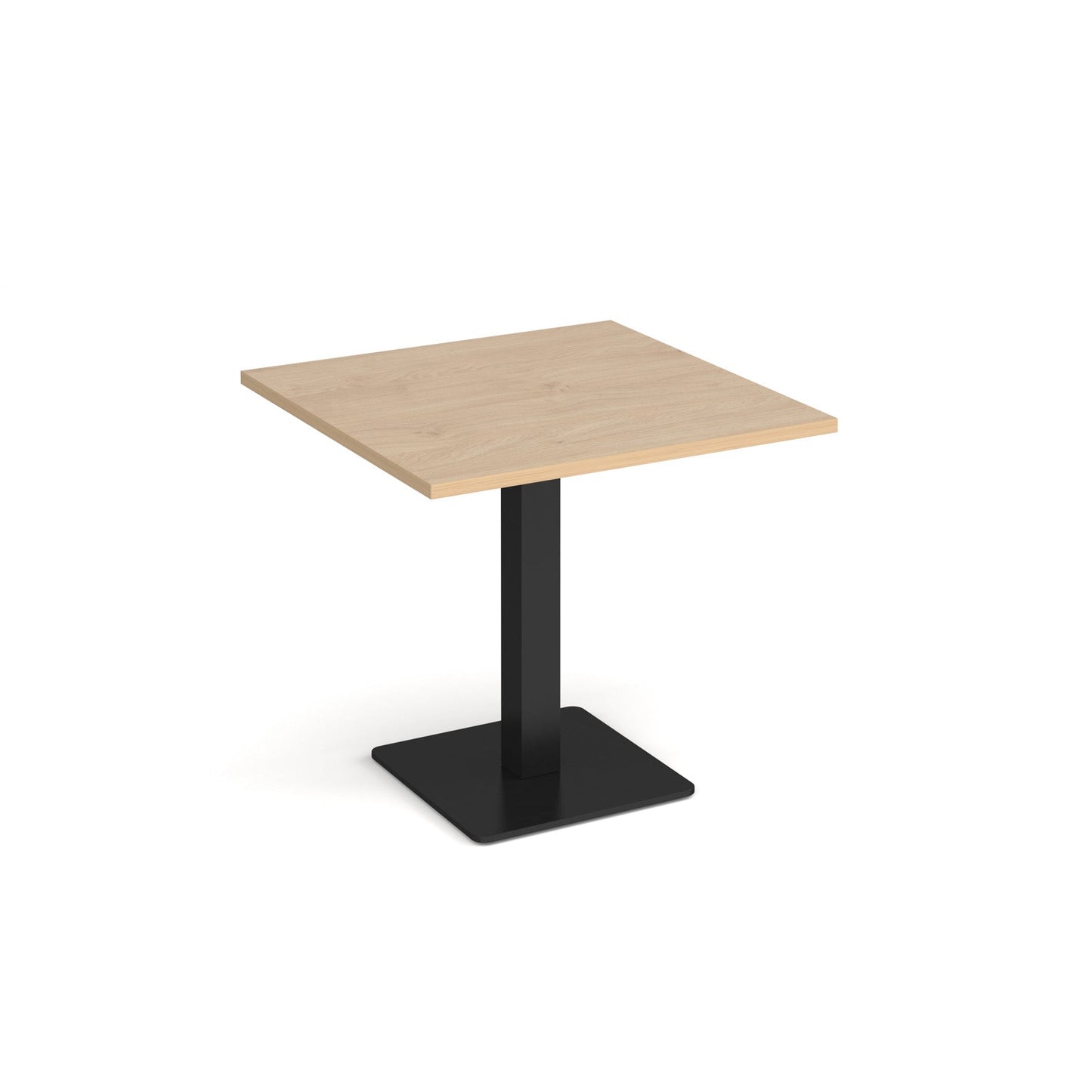 Brescia square dining table with flat square base