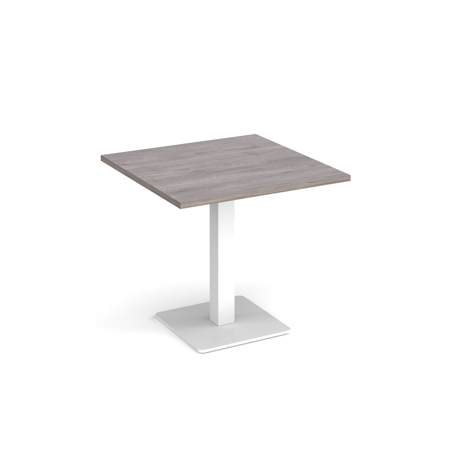 Brescia square dining table with flat square base
