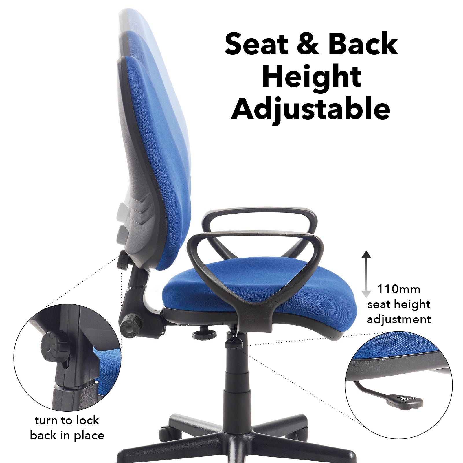Bilbao fabric operators chair