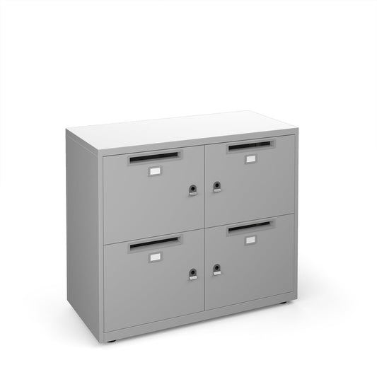 Bisley lodges with letterbox