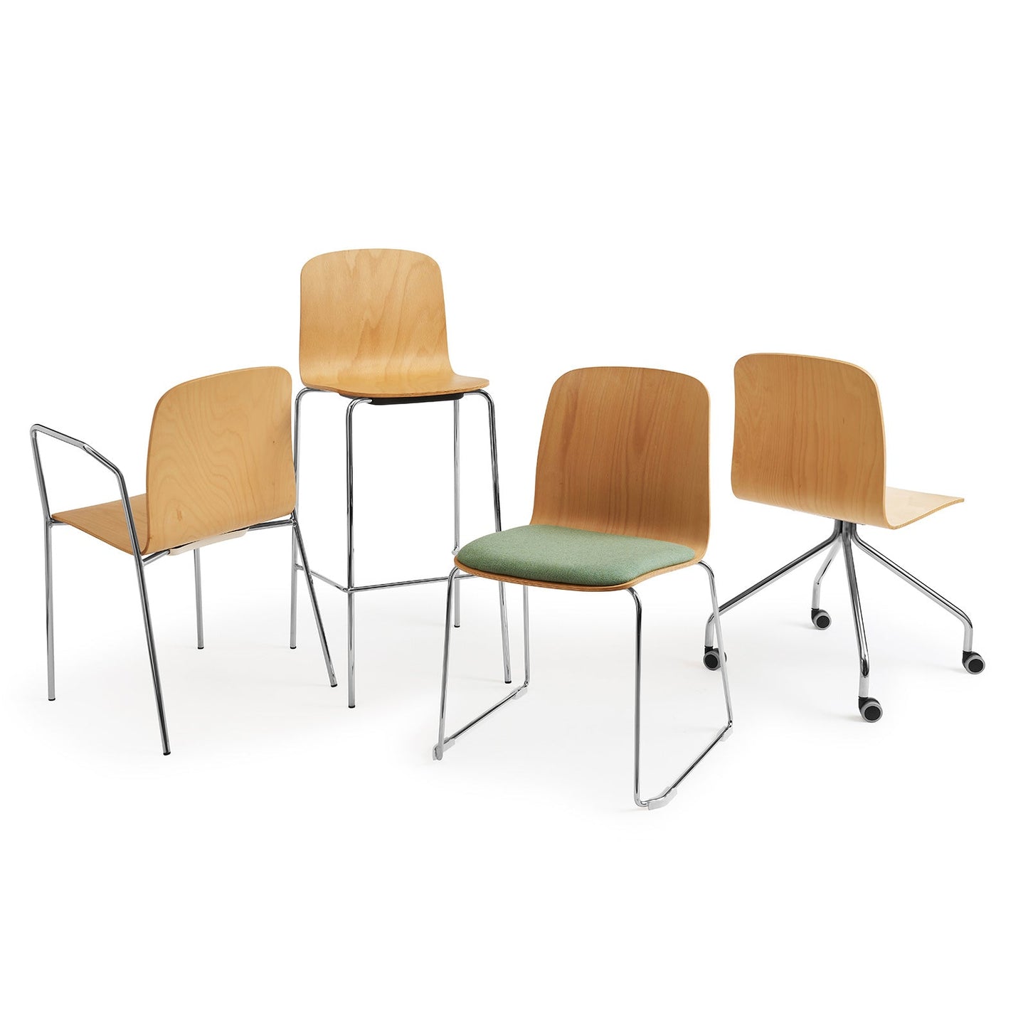 Bow Wooden Chair
