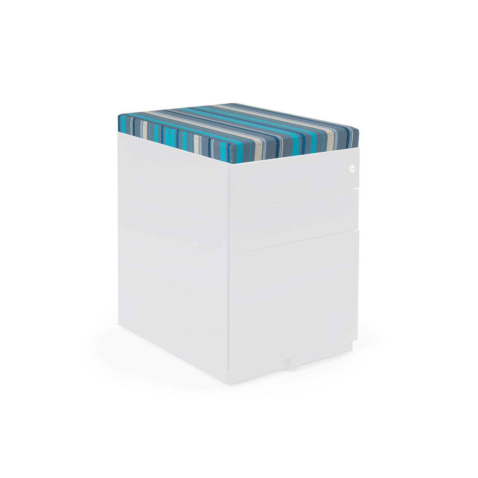 Steel pedestal seat pad kit