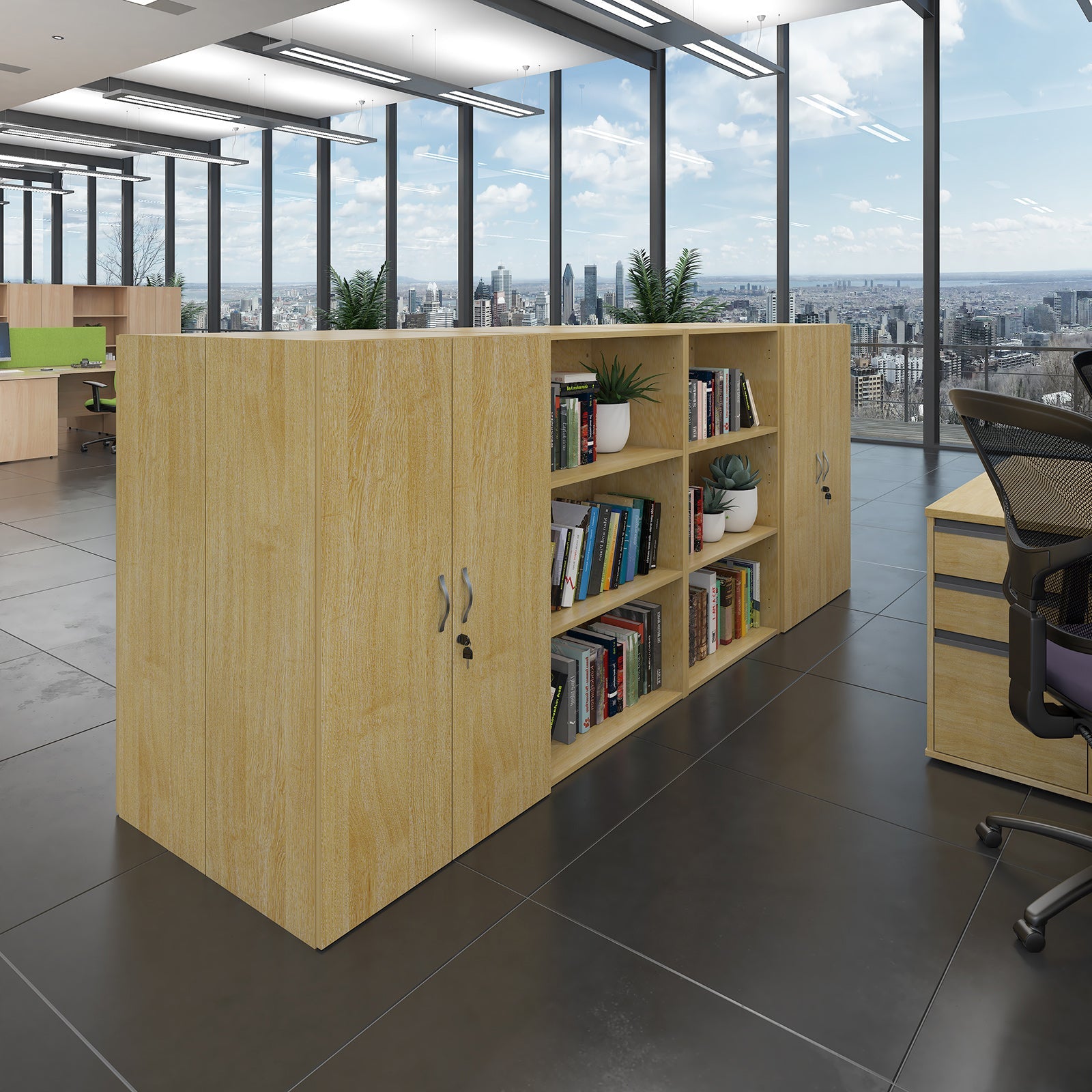 Contract Double Door Cupboard