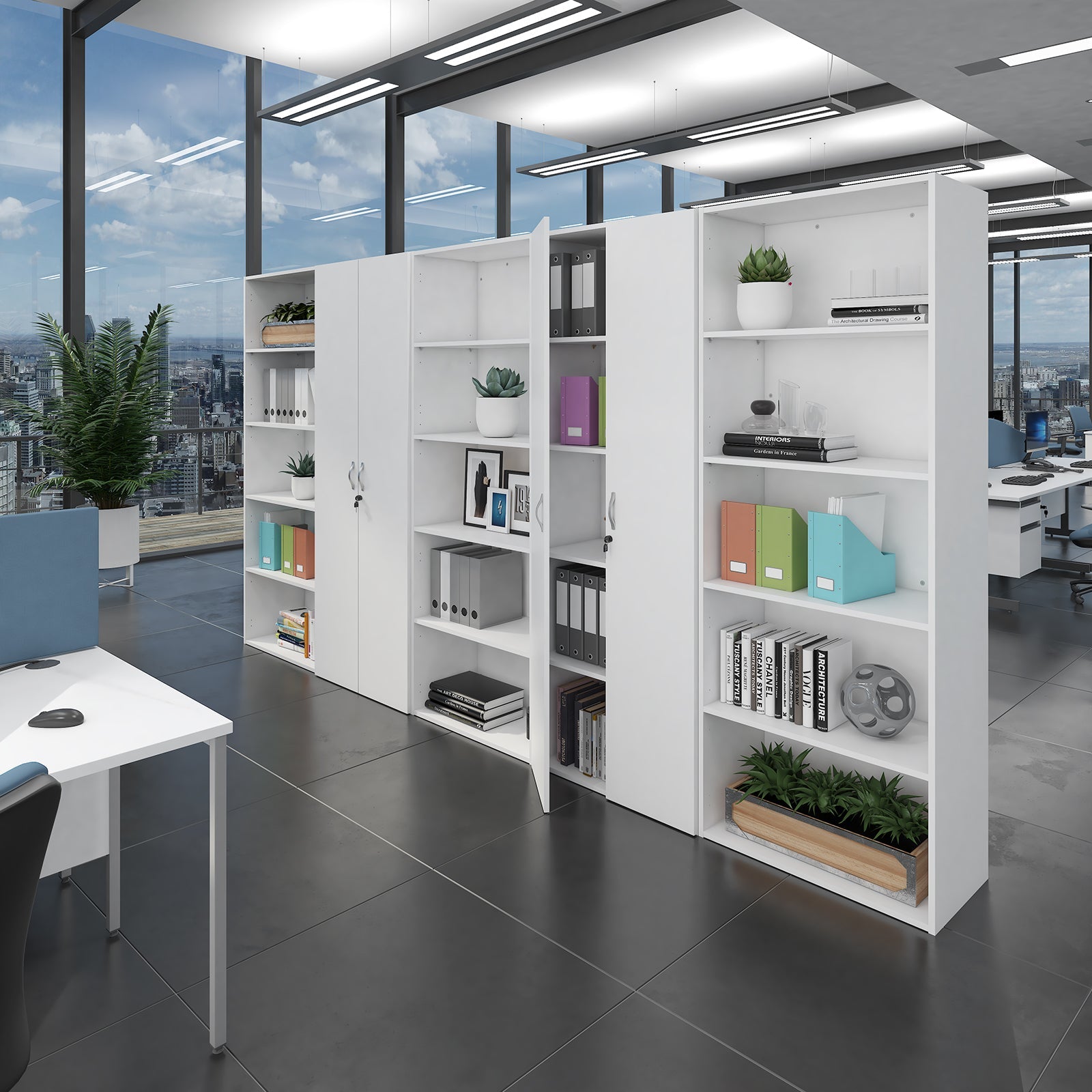 Contract Double Door Cupboard