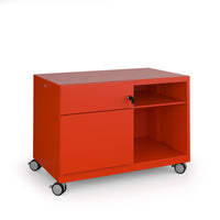 Bisley steel caddy left hand storage unit