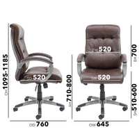 Catania high back managers chair