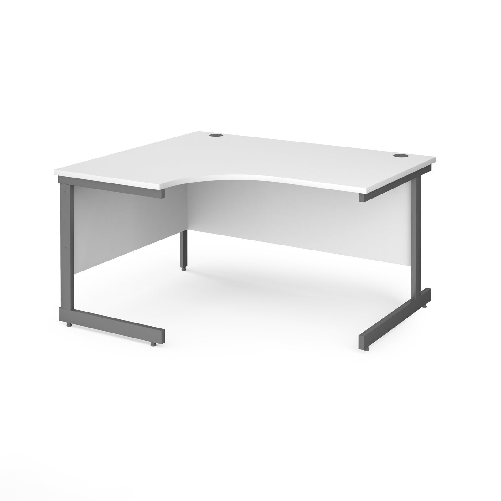 Contract 25 cantilever leg LH ergonomic desk