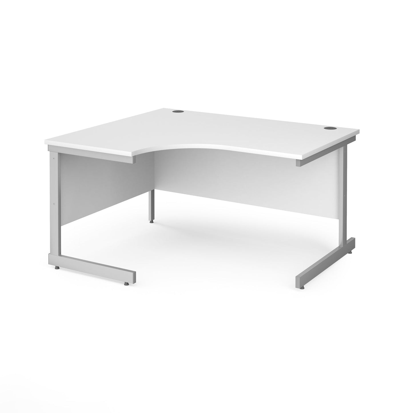 Contract 25 cantilever leg LH ergonomic desk