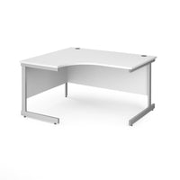 Contract 25 cantilever leg LH ergonomic desk