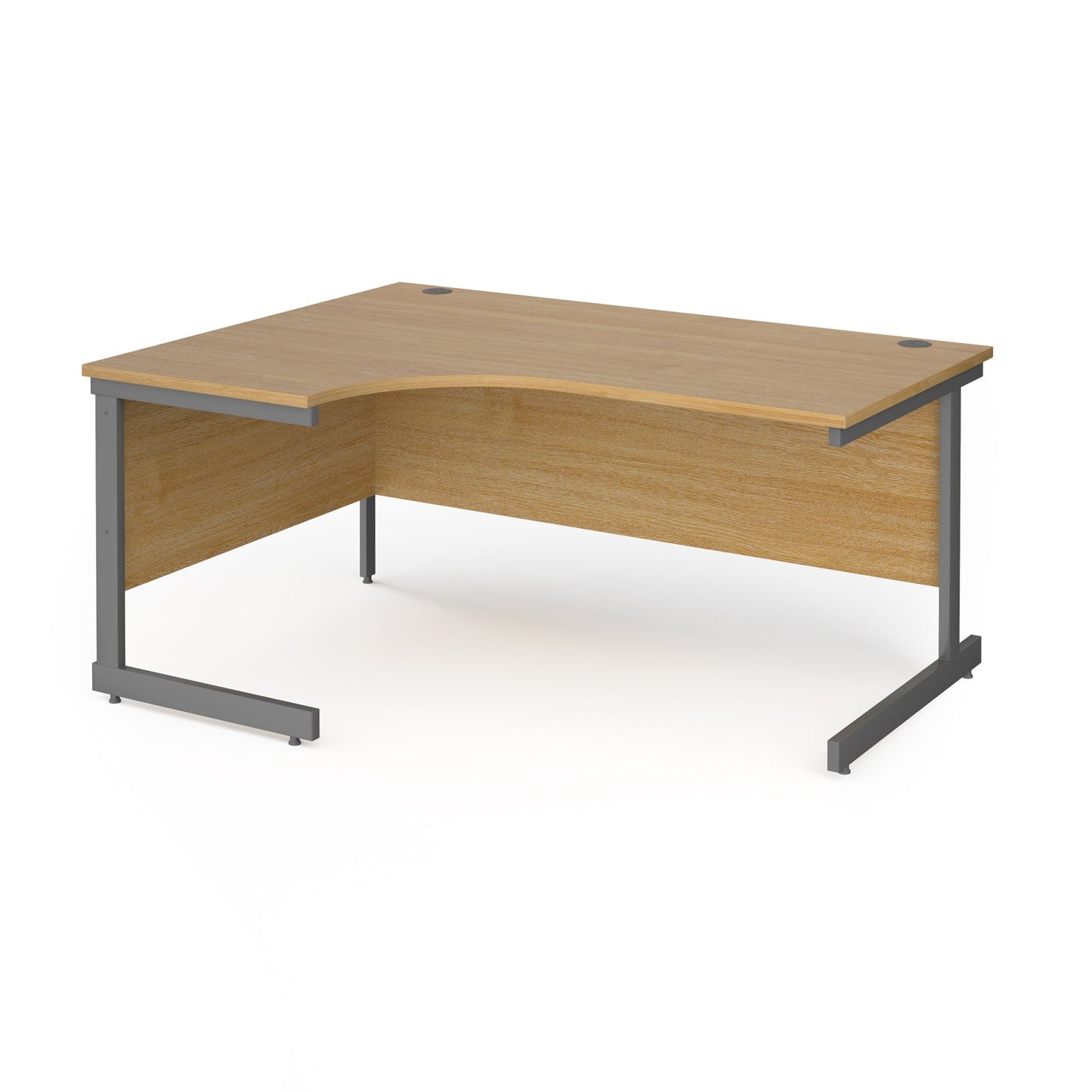 Contract 25 cantilever leg LH ergonomic desk