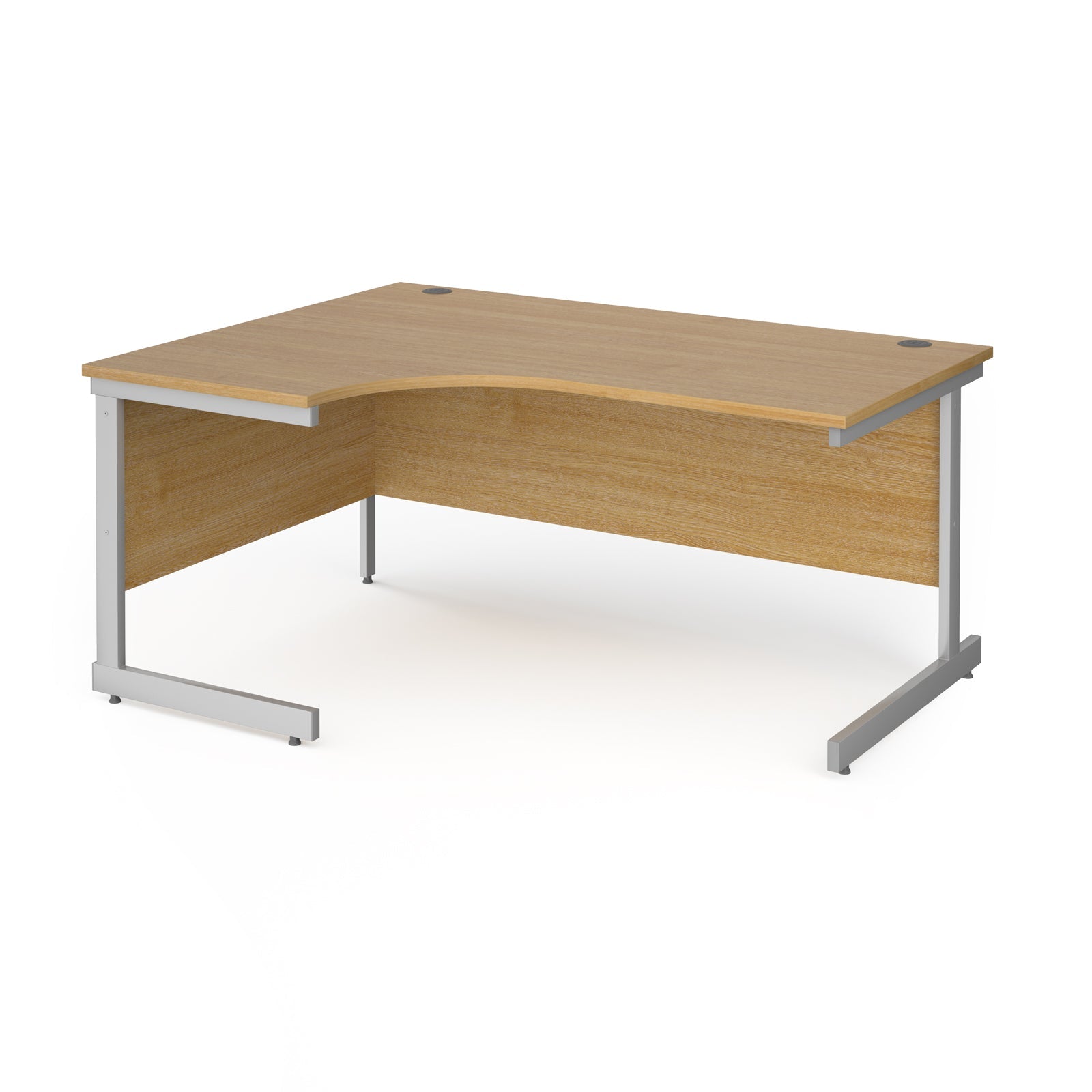 Contract 25 cantilever leg LH ergonomic desk