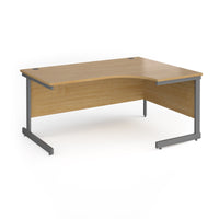 Contract 25 cantilever leg RH ergonomic desk