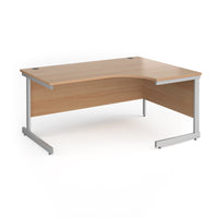 Contract 25 cantilever leg RH ergonomic desk