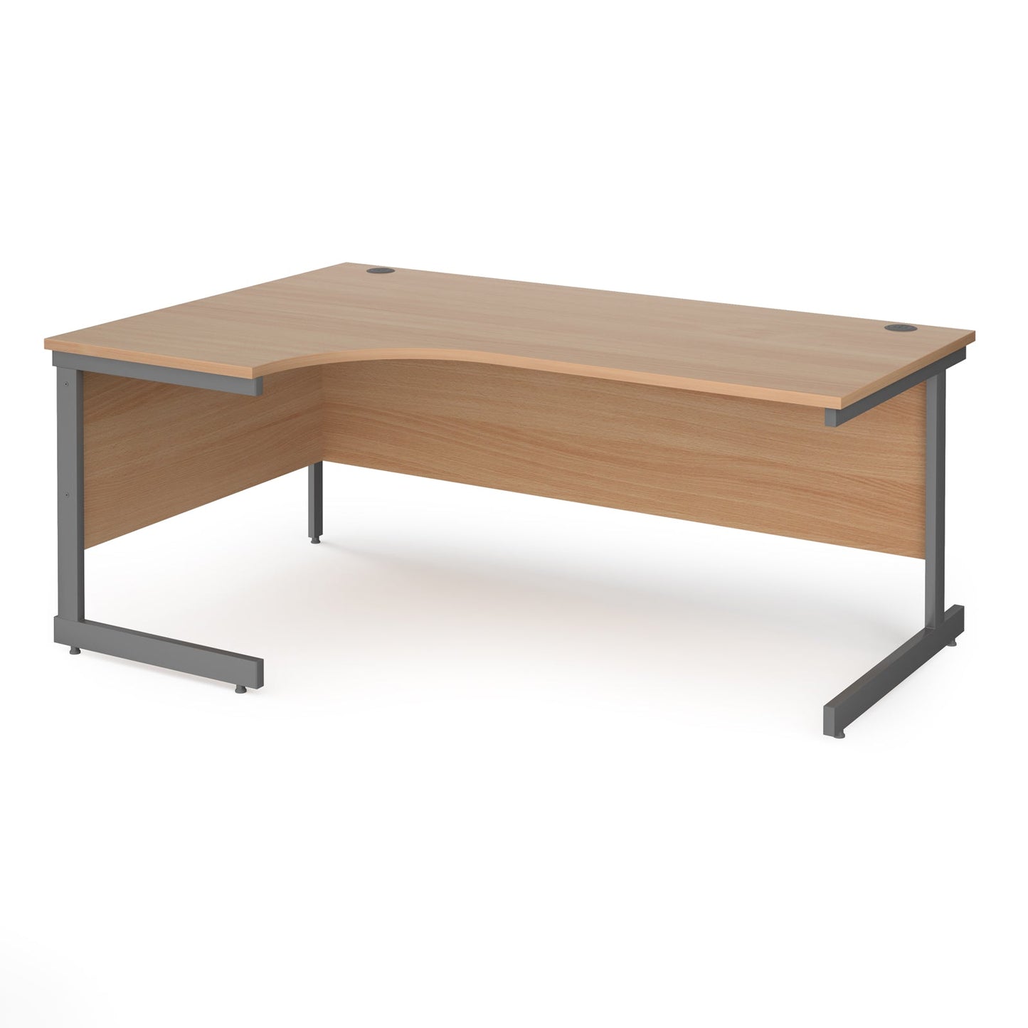 Contract 25 cantilever leg LH ergonomic desk