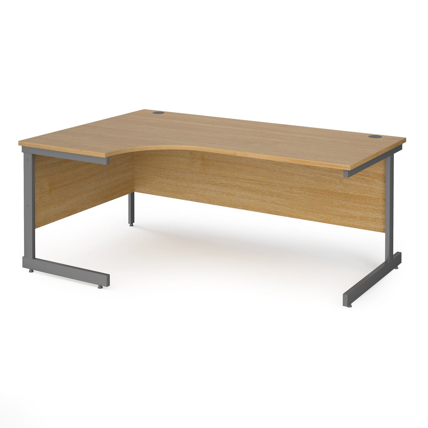 Contract 25 cantilever leg LH ergonomic desk
