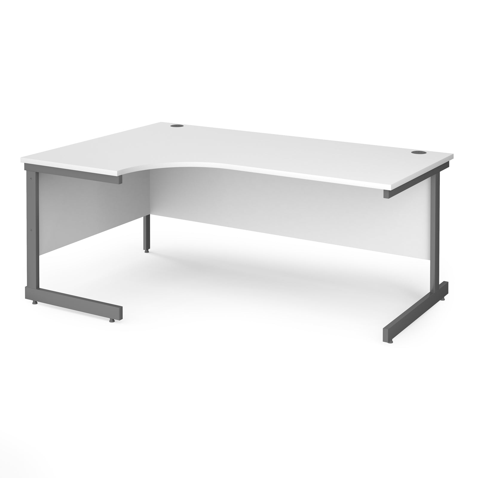 Contract 25 cantilever leg LH ergonomic desk