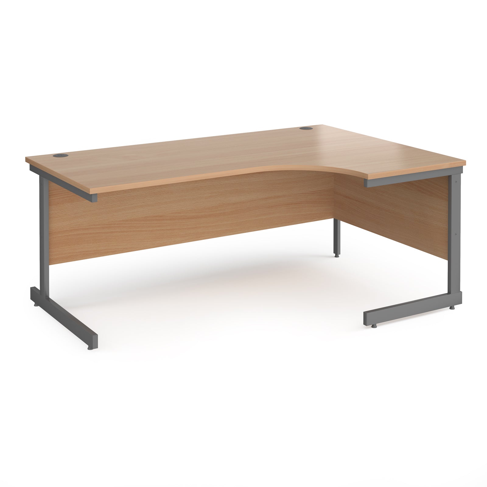 Contract 25 cantilever leg RH ergonomic desk