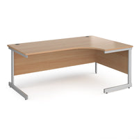Contract 25 cantilever leg RH ergonomic desk