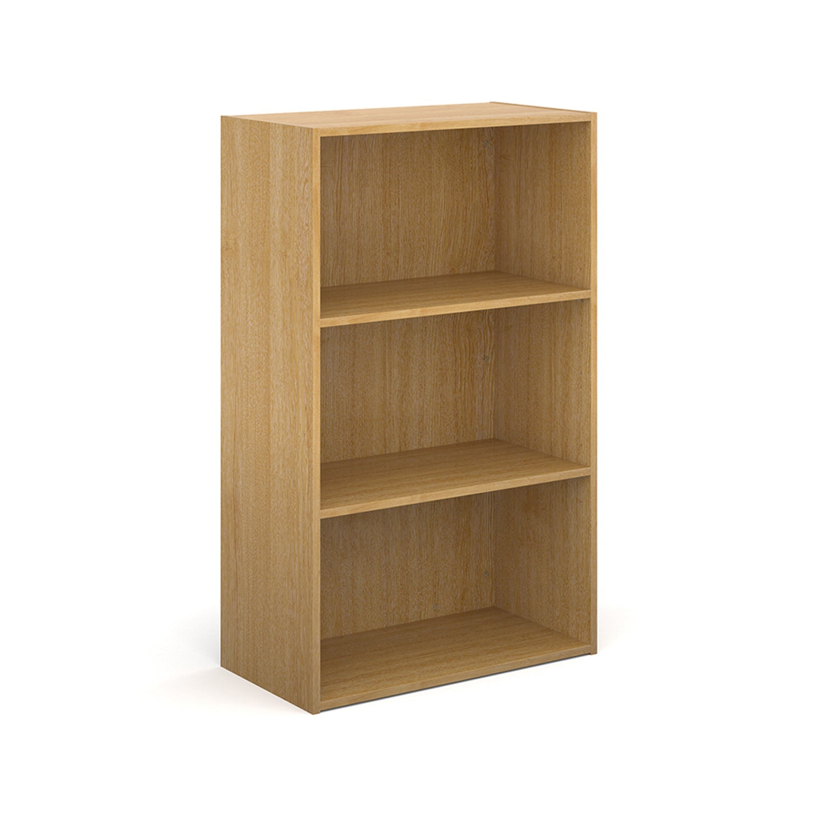 Contract bookcase with shelves