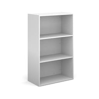 Contract bookcase with shelves