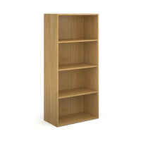 Contract bookcase with shelves