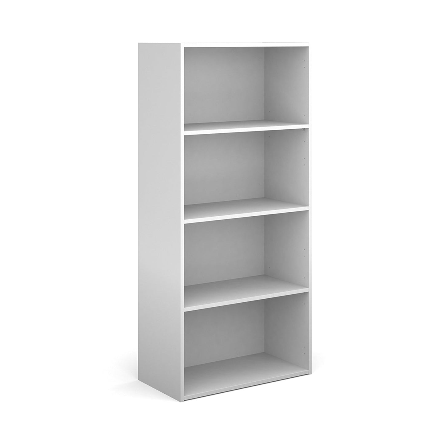 Contract bookcase with shelves